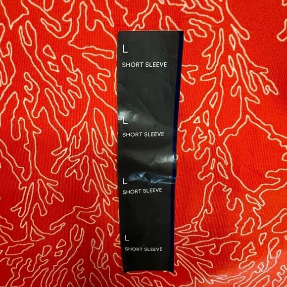 All In Motion Men’s Orange Collared Short Sleeve Polo Shirt Large NWT Target - Picture 6 of 15